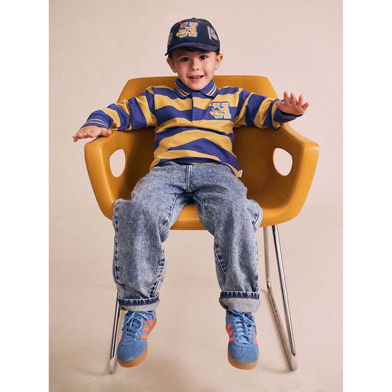 Huxbaby Collegiate Hux Stripe Rugby 3-5Y image number 3